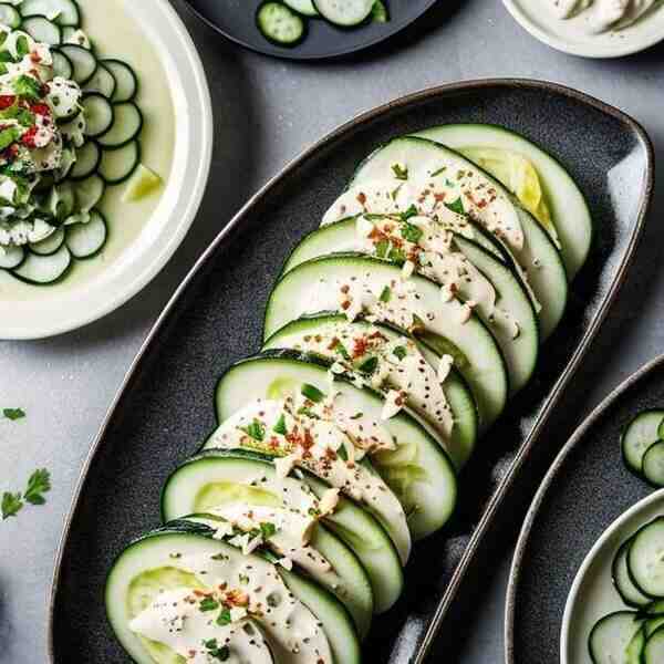 Минтай в сметане с маринованными огурцами